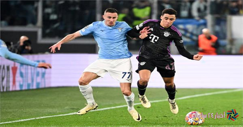 موعد مباراة بايرن ميونخ أمام لاتسيو اليوم الثلاثاء 5 / 3 / 2024 في دوري أبطال أوروبا والقنوات الناقلة